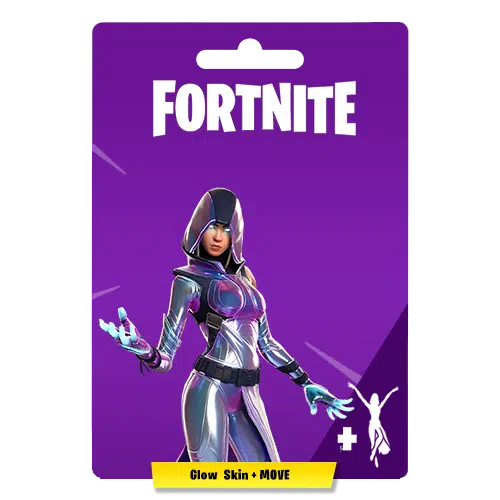 Glow Fortnite skin | XBOX | PS4 | PC | Nintendo | Actie!