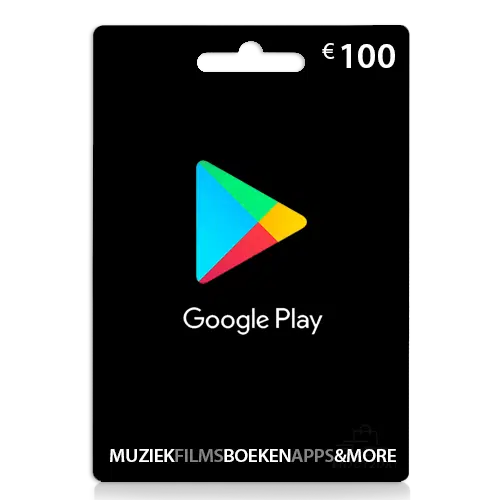 100 Euro Google Play tegoed