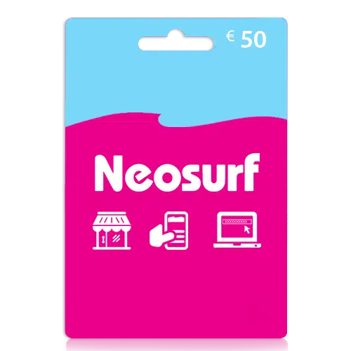 Neosurf 50 euro tegoedkaart