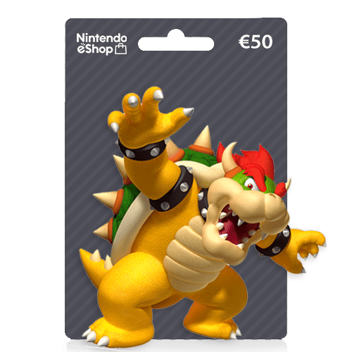 50 euro Nintendo eShop | Nintendo E-store card | NL-EU