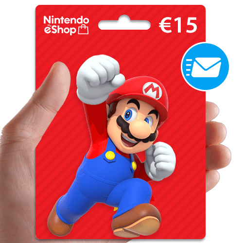 Concessie jogger neutrale 15 euro Nintendo E-shop card | Nintendo eShop tegoed | NL-EU