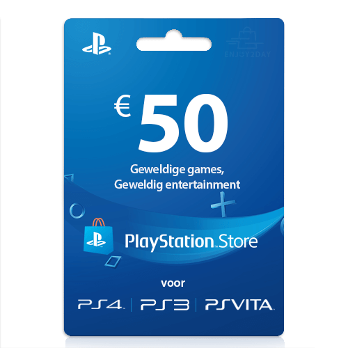 Verval Motivatie wijs 50 euro Playstation Network card | PSN cards | Nederland