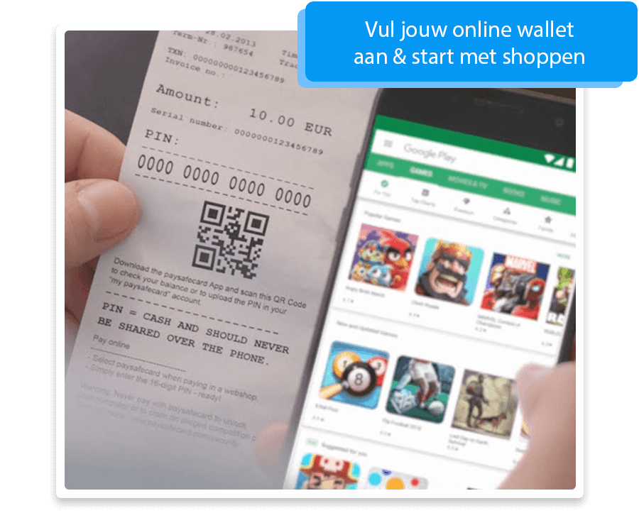Voordelig paysafecards kopen