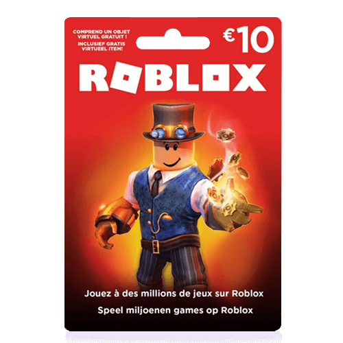 Roblox 10 euro Giftcard, 10 euro Robux tegoed, Nederland