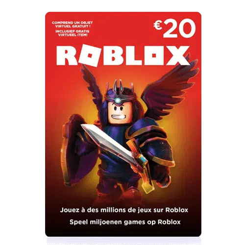 20 euro Roblox giftcard