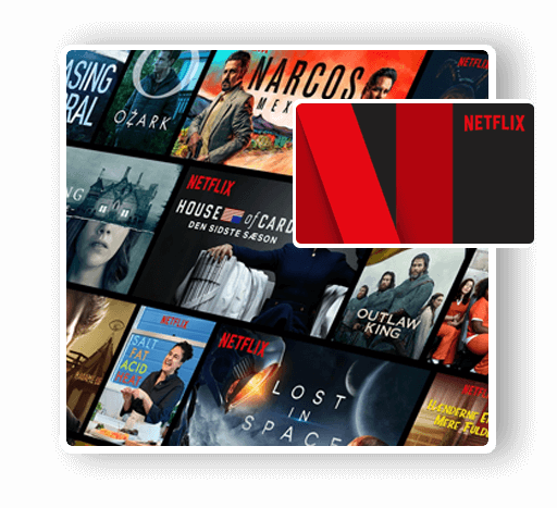 Netflix cadeaukaarten kopen
