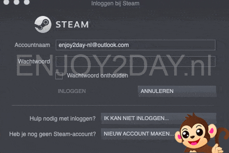 Steam inloggen kaart activeren
