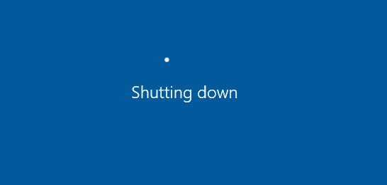pc shutdown