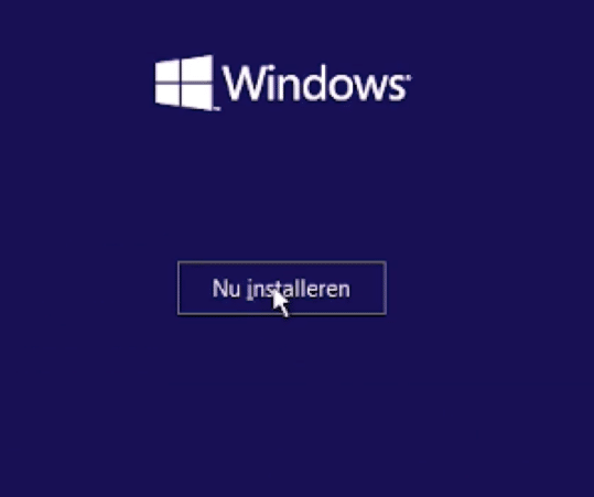 Windows 10 installeren