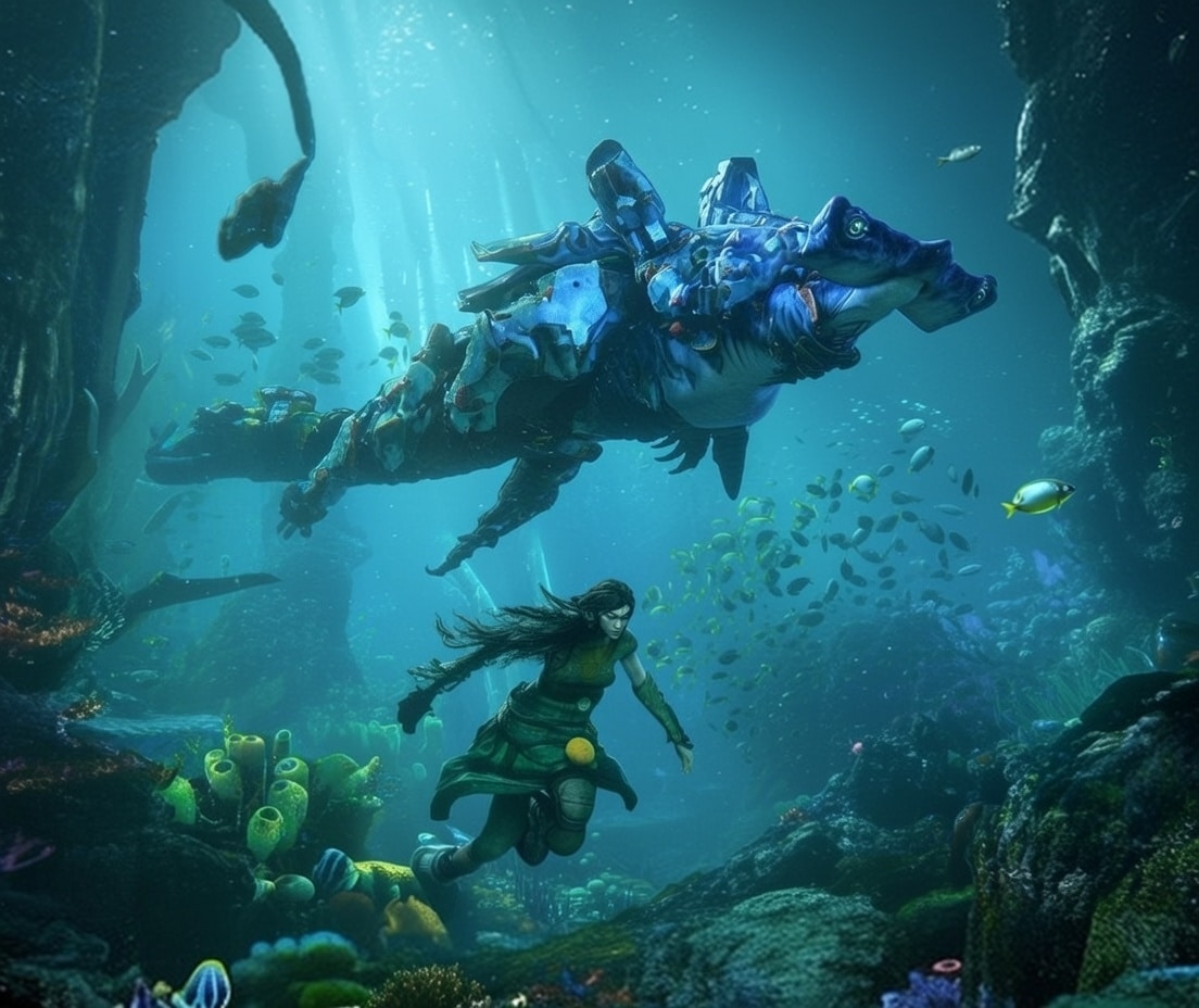 Horizon Forbidden West onderwater