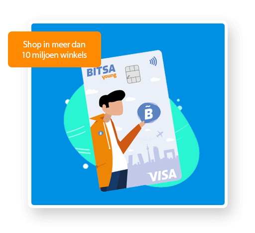 Visa creditcard tegoed kopen bitsa
