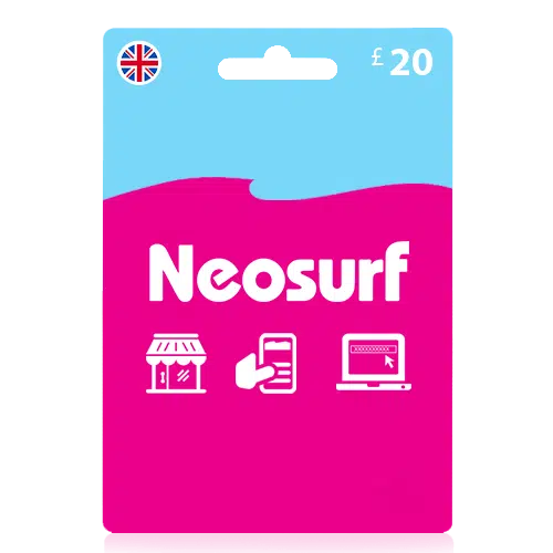 Neosurf giftcard 20 GBP