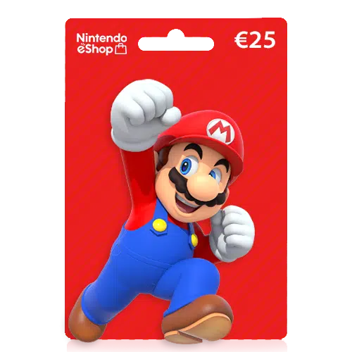 nintendo eshop 25 euro giftcard kopen