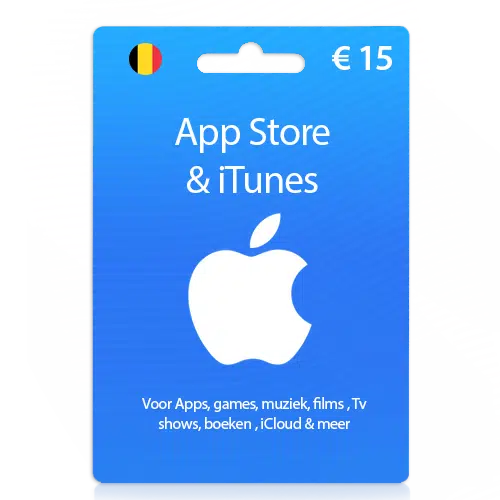 Apple Itunes Belgie 15 euro kopen
