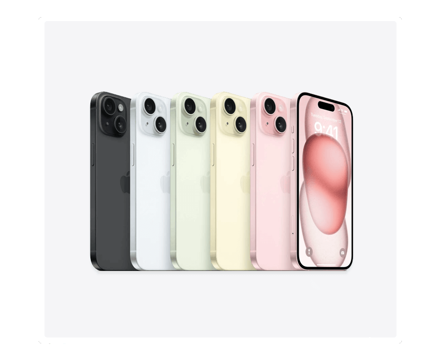 kleuren Iphone 15 serie