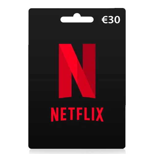 30 euro Netflix cadeaukaart | Netflix tegoed | Nederland | EU