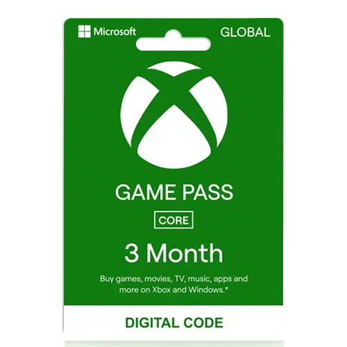Xbox core 3 maanden
