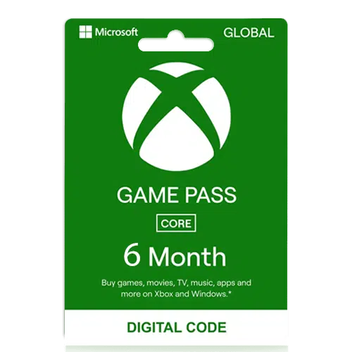 Xbox core 6 maanden