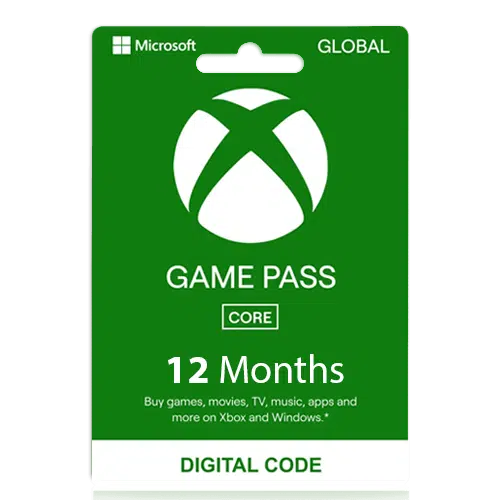 xbox game pass core 12 maanden