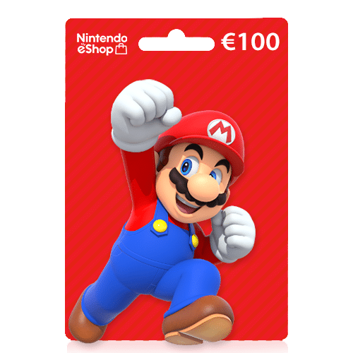 Nintendo 100 euro e-shop tegoedkaart